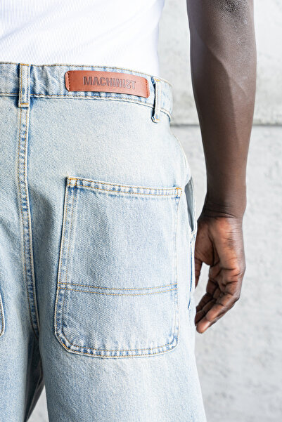 Machinist Βασικό παντελόνι τζιν με φαρδύ κούφωμα ICE BLUE