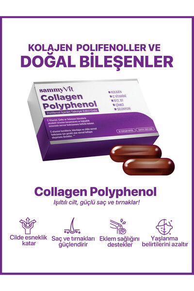 SammyVit Collagen Polyphenol - 30 Kapsül