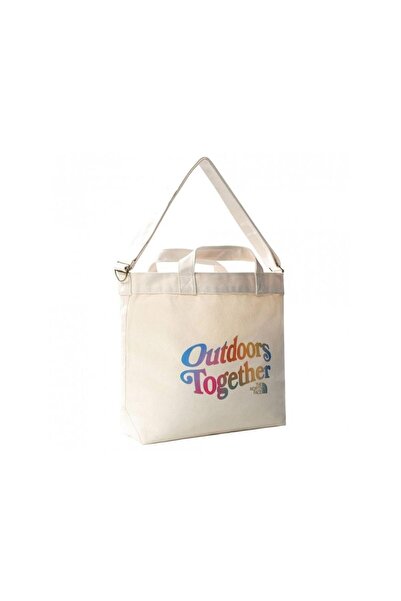 THE NORTH FACE ADJUSTABLE COTTON TOTE Çanta NF0A81BRIX91 Krem-STD