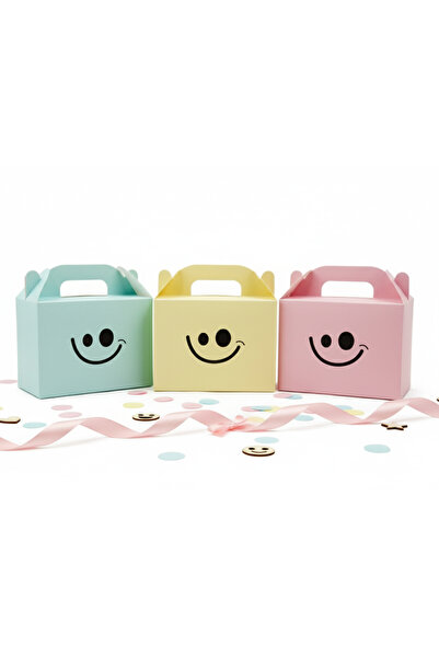 repro design 🎁 Baskılı Emoji Kutu 3’lü Set | 14x10 cm | Eğlenceli Hediye ve ...
