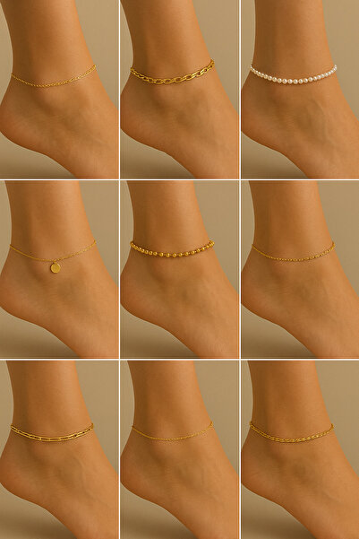 JANRA WORLD 2 Surprise Bijouterie Anklet Packages – Women's 2-Piece Gift Anklet Set Surprise Model