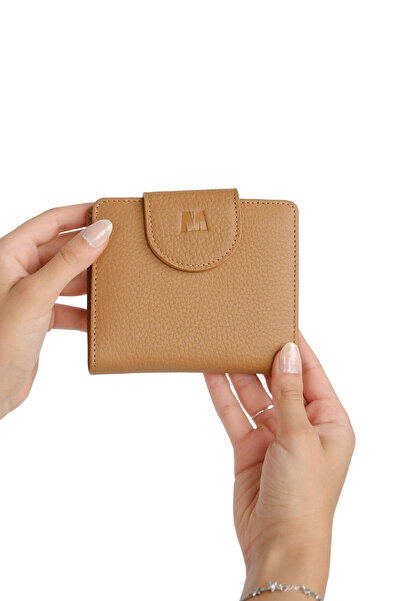MFT Leather Design Portofel de damă din piele naturală |   Mira 1437 Flother Mat Biscuit