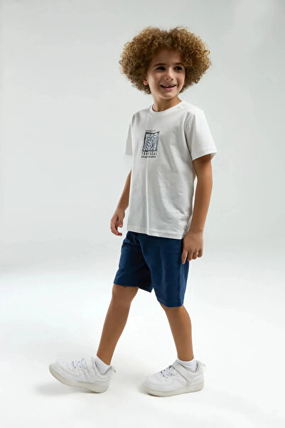 ROLY POLY Arnetta father/son dual set - white