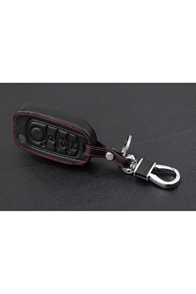 VTH Eco-leather key case for Fiat 500X Toro Nuovo Grazie 4 Buttons