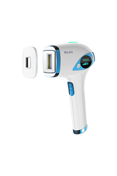 Mlay T4 Advanced Laser Hair Removal Device with Cooling - Blue
