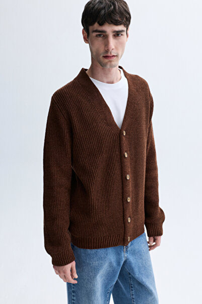 Mudo V Neck Knitted Cardigan