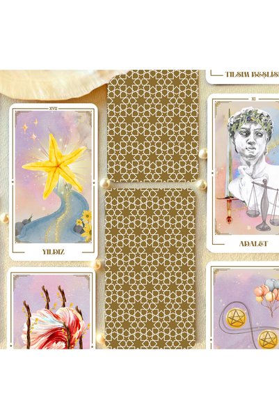 Lunar Sisters مجموعة خاصة: تاروت السحر وورقة التنبؤ للتذكير بالنفس