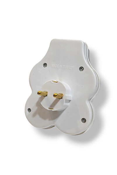 EKODİZAYN Anatarlı topraklı kablosuz 4'lü priz çoğaltıcı priz-fiş. 1 ADET