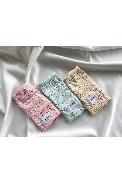 Berrak 11703 Pamuklu Normal Bel Kadın Külot 3'lü Paket