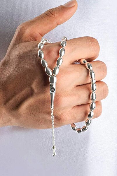 So CHIC... Barley Cut 20 cm Silver Prayer Beads