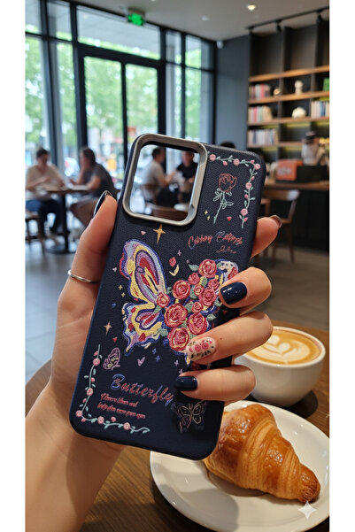 Hatreds Xiaomi Redmi 13 Kılıf Desenli Kamera Koruma Çıkıntılı Soft Tasarım El...