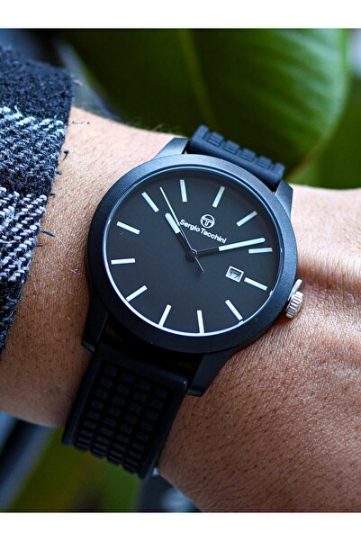 Sergio Tacchini Silikon Kordonlu Unisex İtalyan Tasarım Kol Saati