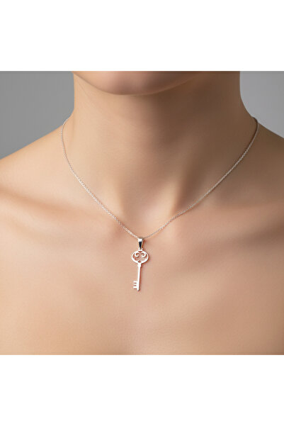 TabiTela 925 Ayar gümüş kolye anahtar SM7249