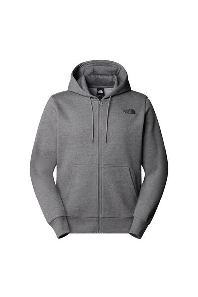 THE NORTH FACE Men's Simple Dome Full Zip Hooded Nf0A89Fddyy1 Grey-Xxl