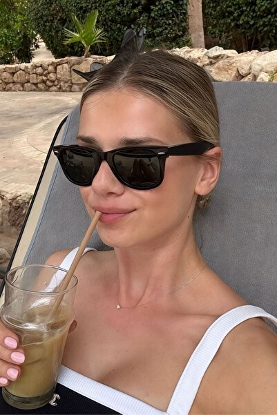 COOLANDBETTER نظارات شمسية كلاسيكية لامعة للجنسين ذات قصة متقاطعة /Coolandbetter