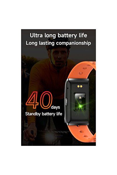 OEM H59 smart fitness bracelet (blue) — pulse, SpO2, blood pressure, sleep, sports modes, notifications, IP68