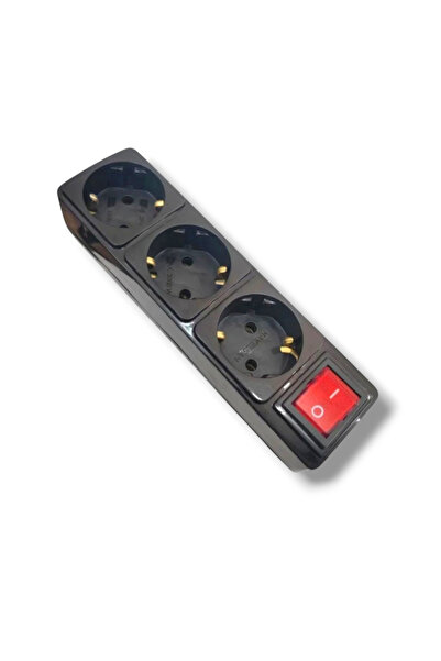 EKODİZAYN Ekodizayn üçlü anahtarlı topraklı priz-fiş.