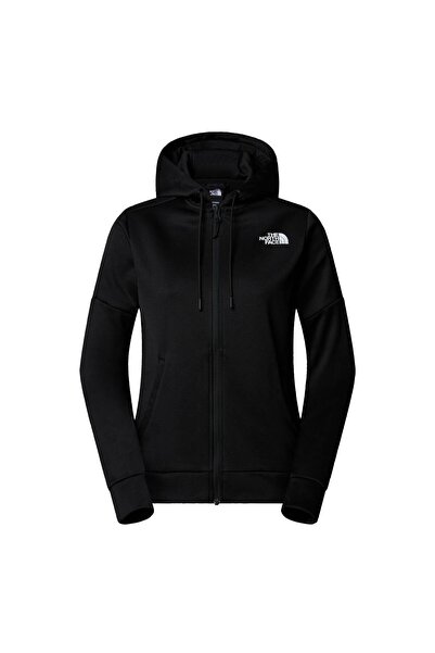 THE NORTH FACE Kadın REAXION POLAR F/Z KAPÜŞONLU - EU NF0A7ZAA4H01 Siyah-XS