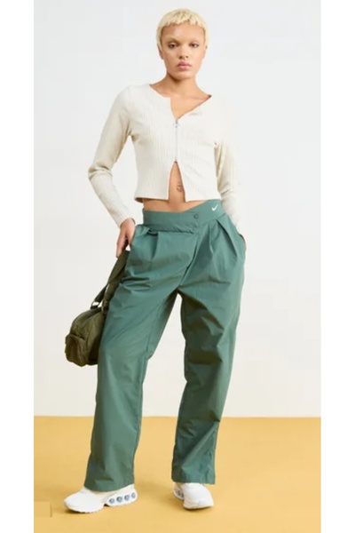 Nike Спортивний одяг Swoosh Plus Жіночі зелені спортивні штани fv7541-338