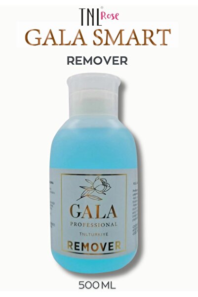 gala smart TNL ROSE Kalıcı Oje Çıkarıcı Remover 500 ML Kalıcı Oje Protez Tırnak