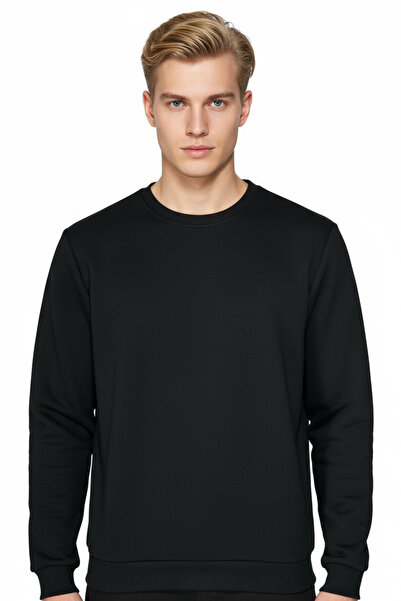 BUTİK1AVM Ανδρικό φούτερ 100% βαμβάκι Premium ποιότητας εξαιρετικά ευέλικτο μ...