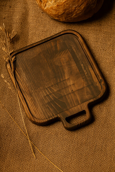 fam wood art Wooden Square Frying Plate