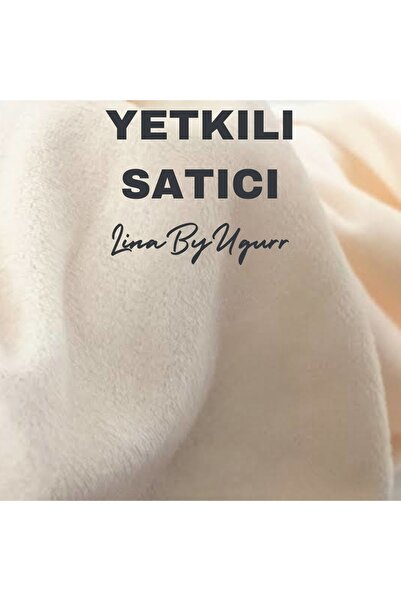 Genel Markalar Krem Universal Kaliteli Tüylenmez Kalın Polar Kumaş En 180cm (1 ADET=1 METRE)
