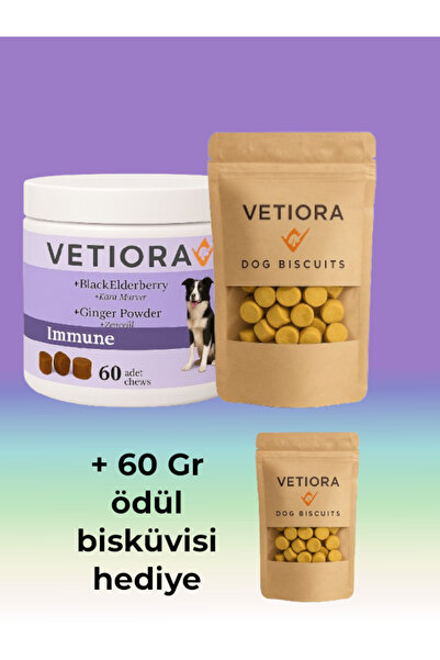 VETIORA Köpekler İçin Prebiyotikler, Sindirim ve Bağışıklık Sistemi Güçlendir...