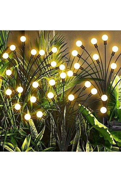 VELORA Lampă solară de exterior Firefly Spike, alb cald, 600 mAh, senzor de mișcare și lumină, rezistentă la intemperii