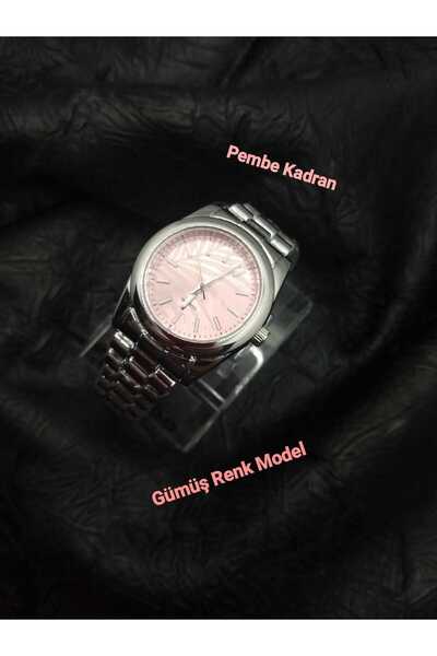 Brality Ricardo Still Rolexi̇ Model Women's Wristwatch Silver Steel Band (Pin...