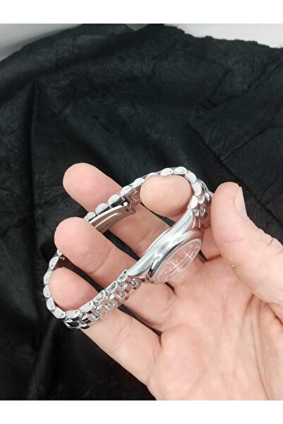 Brality Rolexi Model Ricardo Kadın Kol Saati Gümüş Çelik Kordon