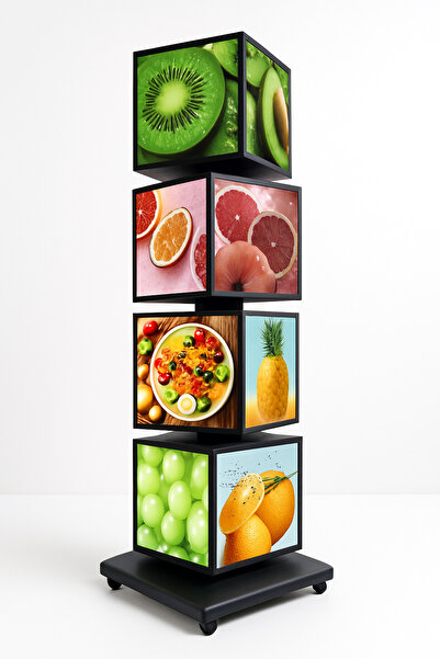 Grand City Media Mobile stand | 3 tiers | LED