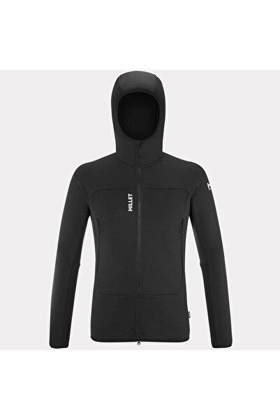 Millet FUSION GRID Kapşonlu T.Fermuar POLARTEC® POWERGRID Erkek Ceket MIV9024 0247 Siyah-L