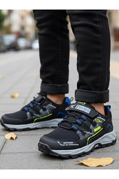 TOMKIDS Pantofi ortopedici impermeabili pentru copii - Laci Fosfor Yellow