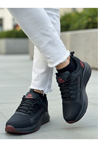 Roller Unisex voděodolná sportovní obuv Fuspetli - černo červená