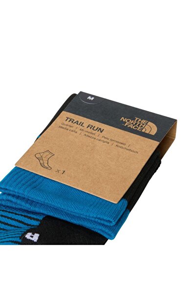 THE NORTH FACE Trail Run Quarter Sock Socks Nf0A882Ep6O1 Navy Blue-Xs