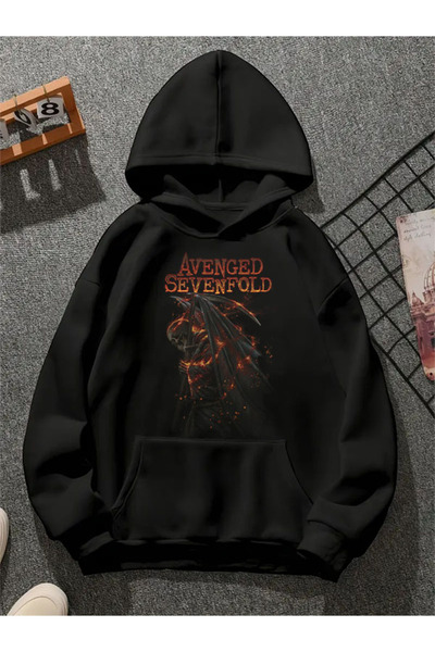 COMVİCHO سويت شيرت avenged2 مطبوع للجنسين