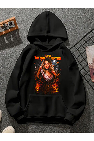 COMVİCHO سويت شيرت سكاوت مطبوع للجنسين