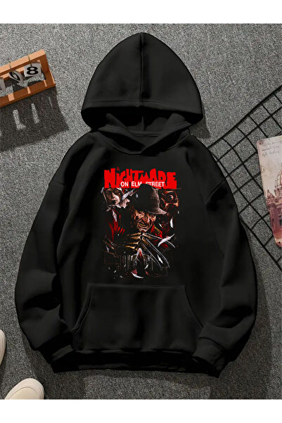 COMVİCHO سترة فريدي مطبوع للجنسين