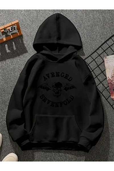 COMVİCHO Avengedsevenfoldart1 Printed Unisex Sweatshirt