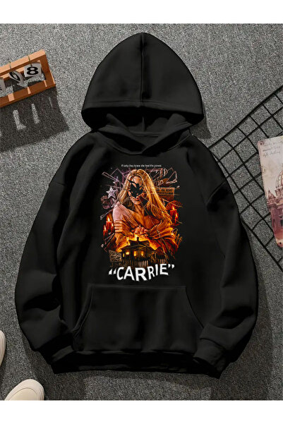 COMVİCHO Carrie Printed Unisex Sweatshirt
