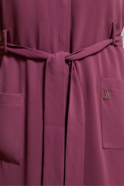 Alvina 44171 Model Belted Three Pants Set