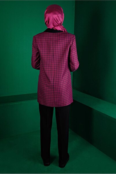 Alvina Plaid Patterned Double Pants. Team 30302