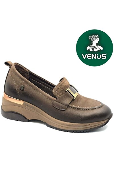 Venüs Activossa Γνήσιο Δερμάτινο Ορθοπεδικά Γυναικεία Casual Παπούτσια VISON