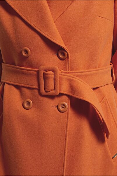 Alvina 90471 Model Belted Coat