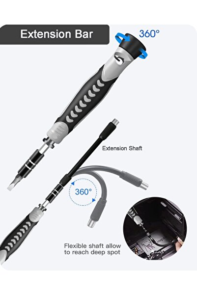 BORTONY Precision Screwdriver Set, 150 In 1 Magnetic Multi-Bit Driver Set