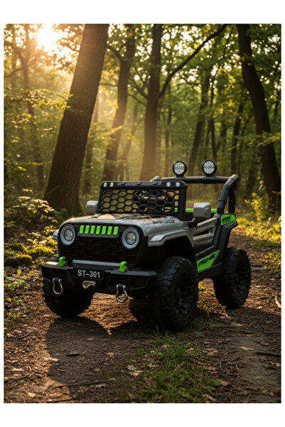 CAR Electric 6V×2, Dual Batteries, Dual 380 Motors with LED Lights,Safety Belt 29-F529-GRAY