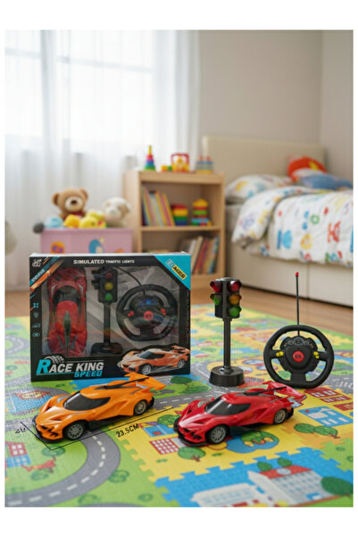 Family Center إشارات مرور سباق سيارات التحكم عن بعد كينج سبيد 10-3098805