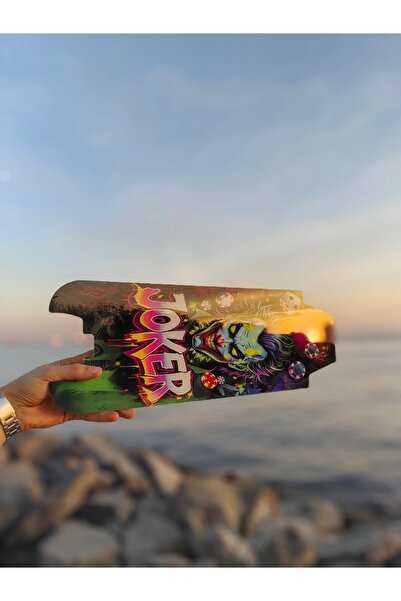 bisiklet dünyam ONVO RX5 Scooter Pleksi Tabanlık Yapışkanlı Deck 3MM Joker