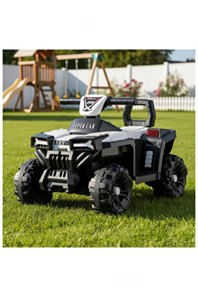 CAR Electric Ride-On 6V Battery, 380 Motor with Music, Lights & Early Education 29-GB931-GRAY